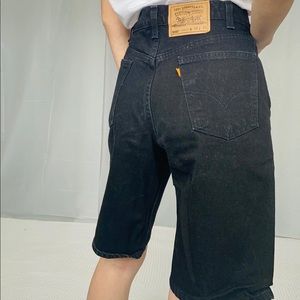 Vintage orange tab Levi’s shorts